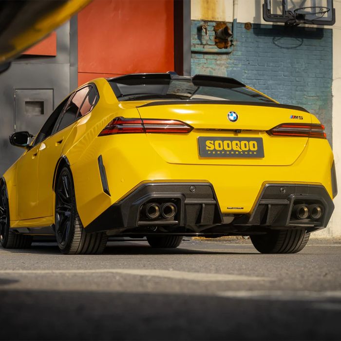 Диффузор ( Карбон ) V2 на BMW M5 G90 / G99 2024-2026 года