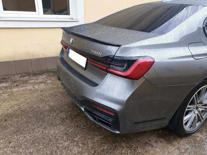 Спойлер Черный глянец на BMW 7 Series G11/G12 2015-2019 года