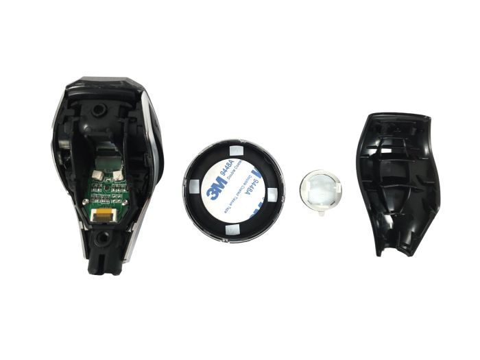 Хрустальный селектор КПП (с логотипом 3) на BMW 3 Series G20/G21 2018-2022 года