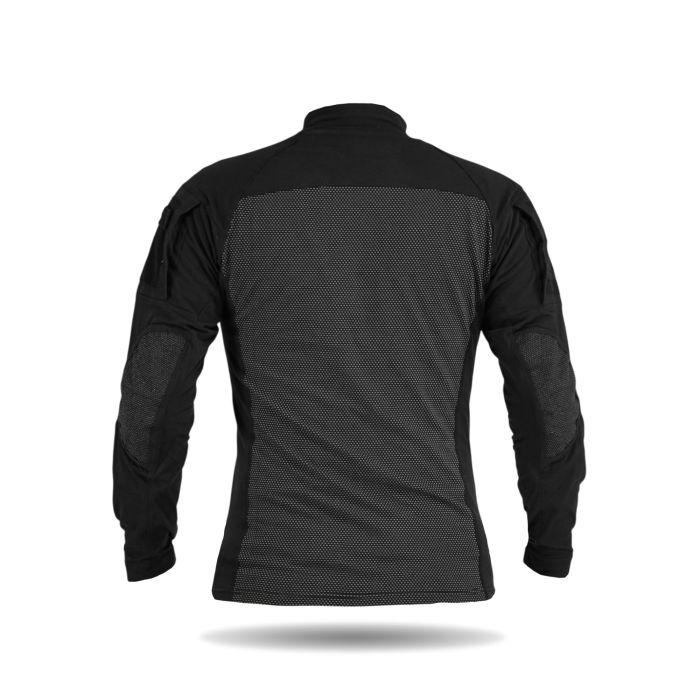 Боевая рубашка Tactical Series Long Sleeve с длинными рукавами и карманами на плечах