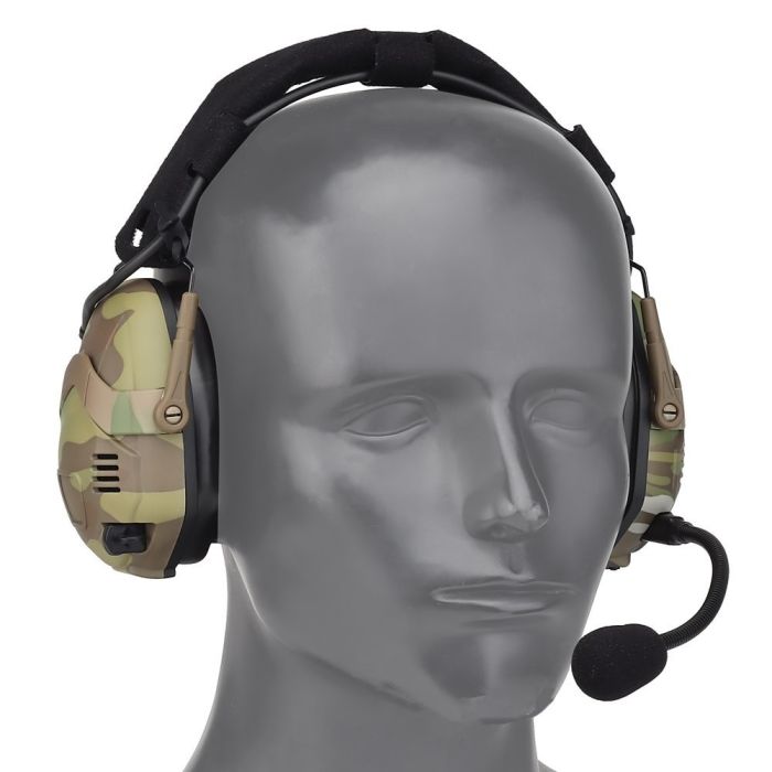 Тактические активные наушники HD-16 Multicam