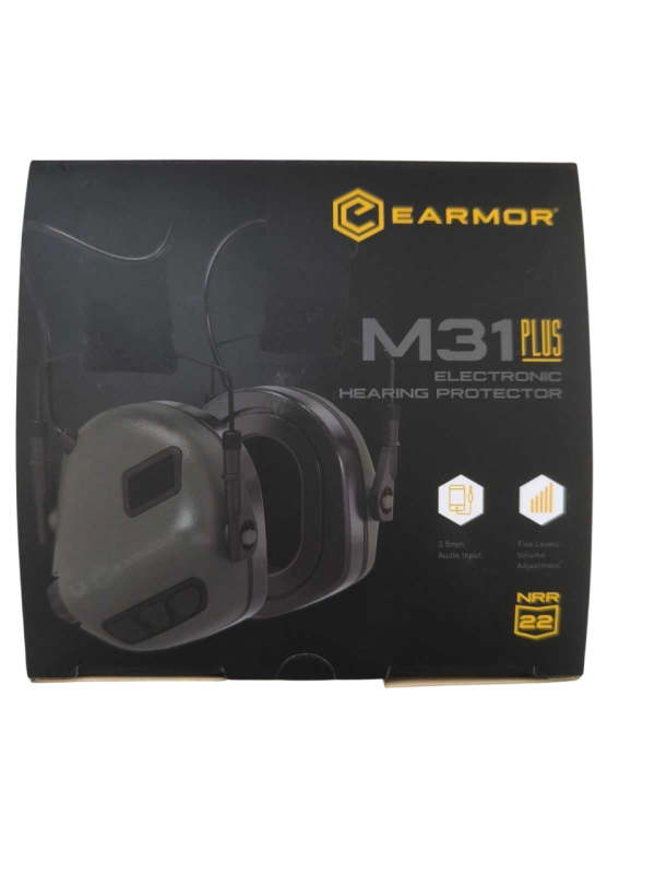 Тактические наушники EARMOR M31 PLUS Олива