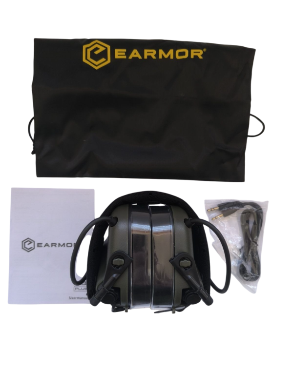 Тактические наушники EARMOR M31 PLUS Олива