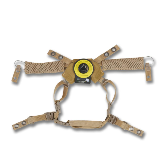 Подвесная система + подушки для шлема Team Wendy Cam Fit (R) GEN.2 V2 Койот