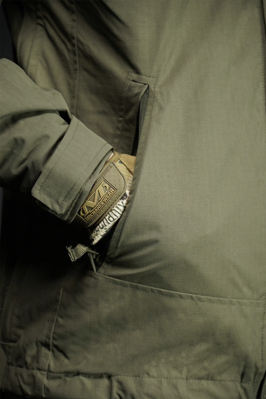 Демисезонная тактическая куртка YINREN Delta Eagle Gen 3 из рип-стопа, олива