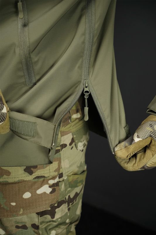 Анорак Military Stealth Army Green демисезонный для активного отдыха