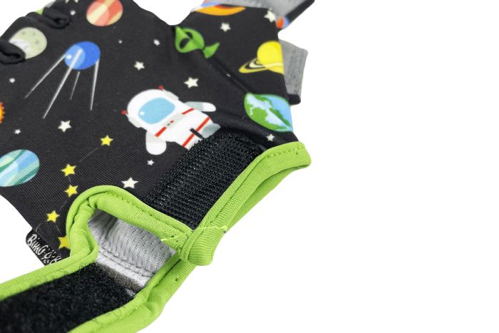 Велорукавиці дитячі 8-10 років розмір L космос "KIDS" (90962/3-IS)
