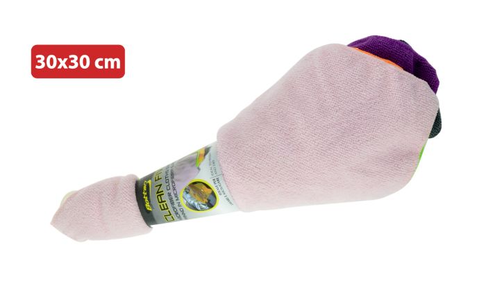 Набір ганчірок з мікрофібри 30x30см "CLEAN FIVE" 5шт