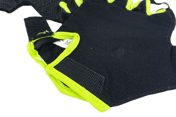 Велорукавиці короткий палець розмір S чорні "MESH" (94520Black-IS)