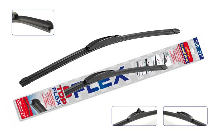 Безкаркасна щітка TOPFLEX 21"/530 мм 1 шт 33314-IS