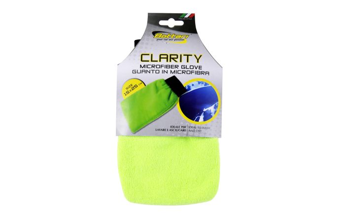 Рукавичка для миття авто мікрофібра 25х15см "CLARITY"