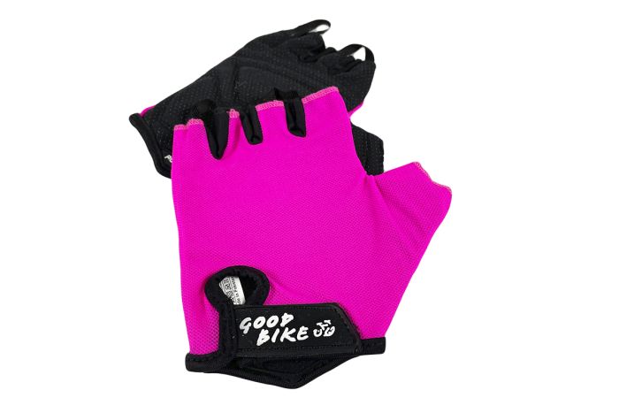 Велорукавиці короткий палець розмір S рожеві "MESH" (94520Pink-IS)