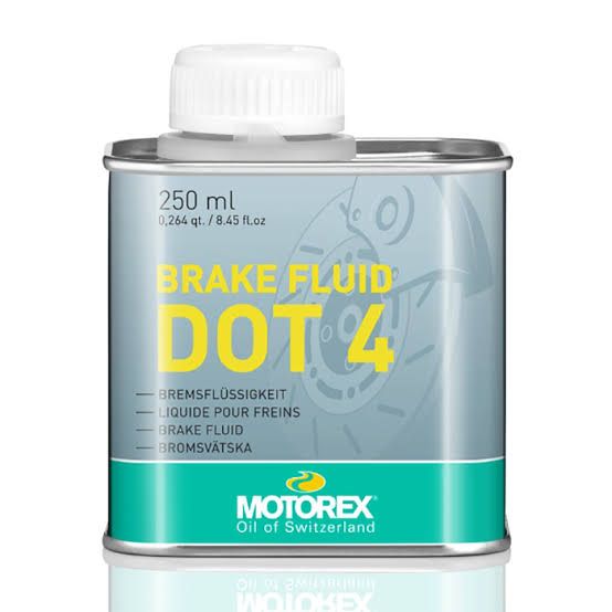 Жидкость тормозов и сцепления Motorex DOT 4 Brake Fluid (250мл)