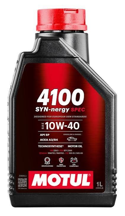 Motul 4100 SYN-nergy SPEC 10W-40 1 л.