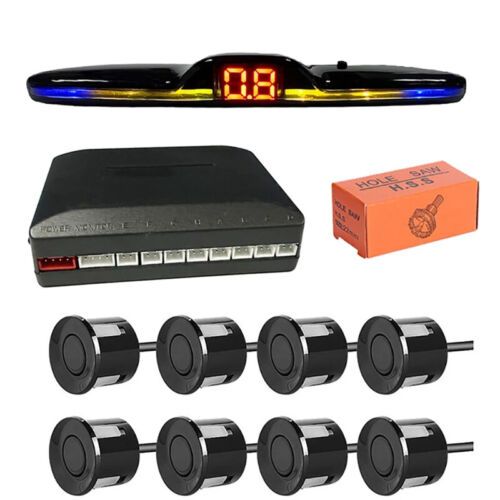 Парковочный радар Falcon 777 black-8 sensor