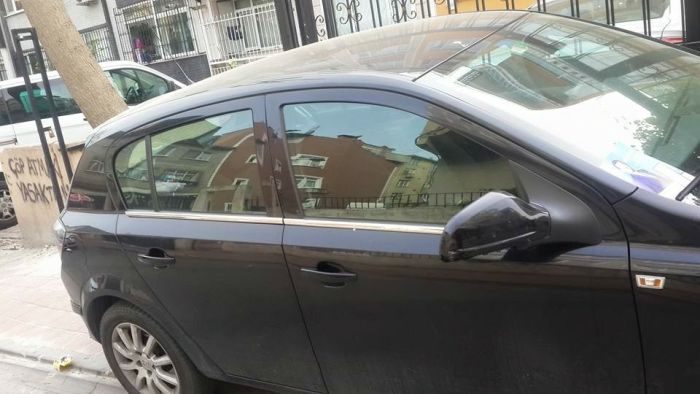 Хромированные Окантовки Окон Нержавейка Седан, OmsaLine - Итальянская Нержавейка для Opel Astra H 2004-2013 гг