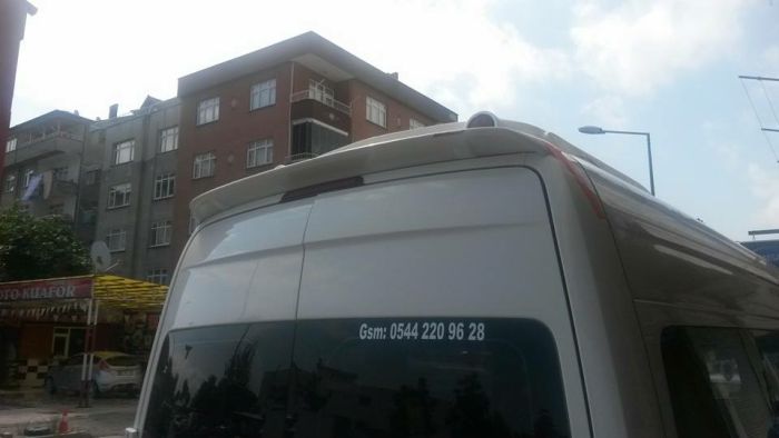 Спойлер Anatomik (узкая модель, грунтованный под покраску) для Mercedes Sprinter W906 2006-2018 гг