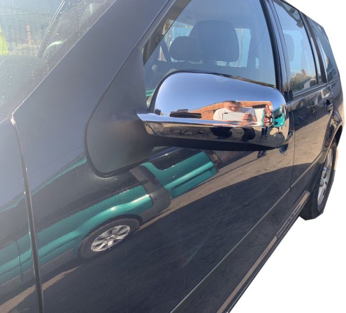 Накладки на Зеркала (2 шт, Хром) Полированная Нержавеющая Сталь для Volkswagen Bora 1998-2004 гг