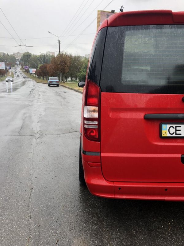 Задний спойлер Anatomico (грунтованный под покраску) для Mercedes Vito W639 2004-2014 гг