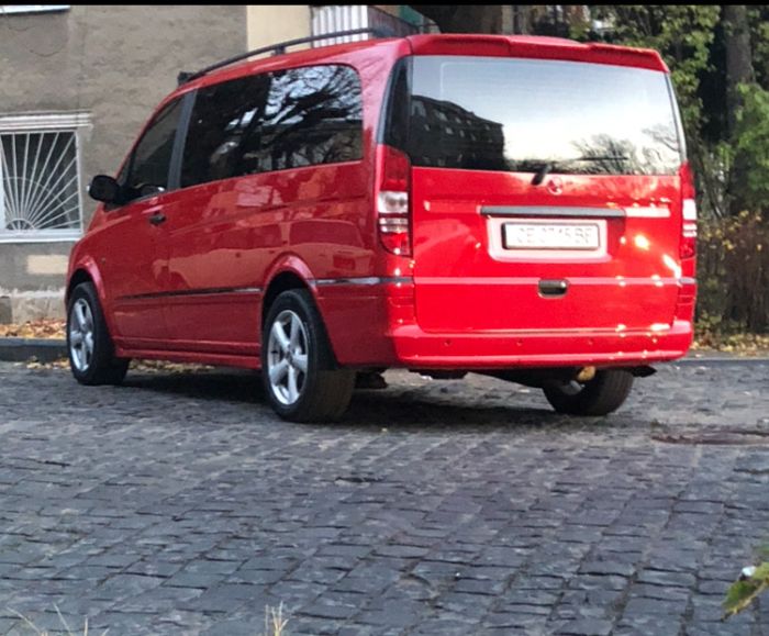 Задний спойлер Anatomico (грунтованный под покраску) для Mercedes Vito W639 2004-2014 гг