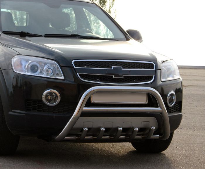 Передняя дуга WT003 (нерж. сталь) для Chevrolet Captiva 2006-2019 гг