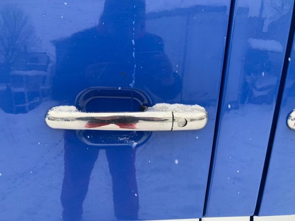 Хромированные Накладки на Ручки Дверей (4 шт, Нержавейка) OmsaLine - Итальянская Нержавейка для Volkswagen LT 1995-2006 гг