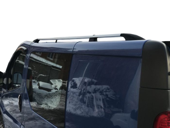 Хромированные Рейлинги Короткая, Чугунные Ножки для Renault Trafic 2001-2015 гг