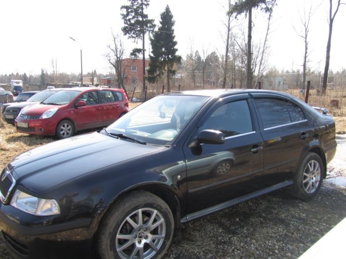Окантовка окон нержавейка (4 шт) для Skoda Octavia I Tour A4 1996-2010 гг
