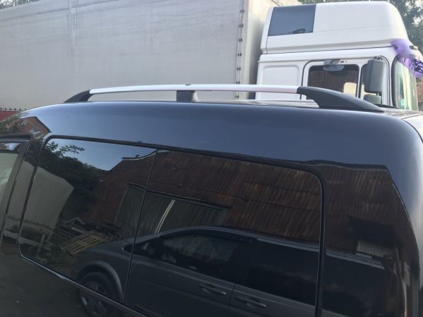 Хромированные Рейлинги Стандартные, пластиковые ножки для Volkswagen Caddy 2004-2010 гг