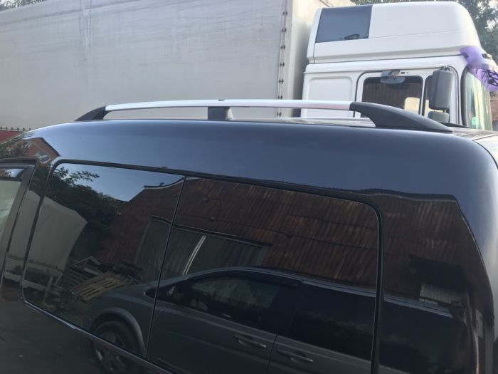 Хромированные Рейлинги Стандартные, пластиковые ножки для Volkswagen Caddy 2004-2010 гг