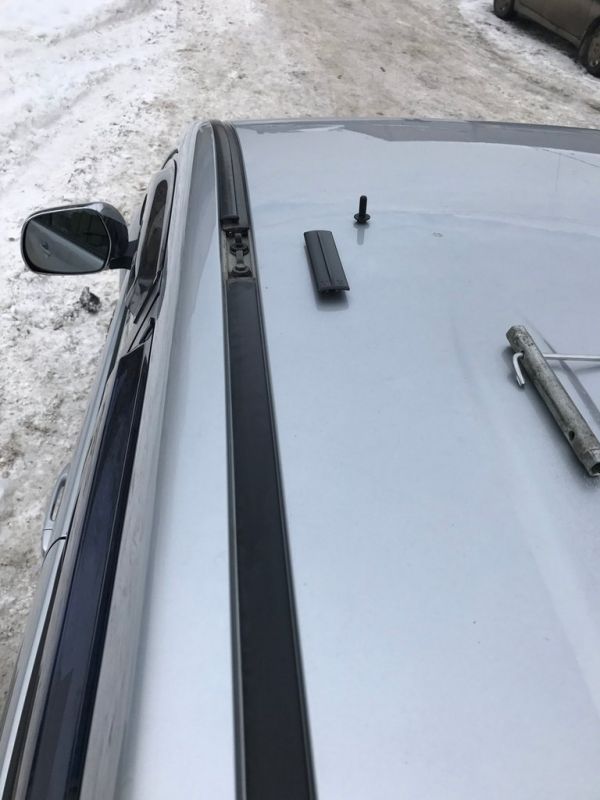 Рейлинги Черные Турецкие Металлические ножки для Toyota Land Cruiser Prado 120 2002-2009 гг