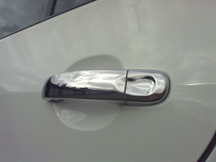 Накладки на Ручки Дверей (2 шт, Нержавейка) для Volkswagen Beetle 2005-2011 гг