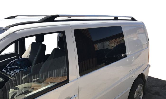 Хромированные Рейлинги Пластиковые ножки для Mercedes Vito W638 1996-2003 гг