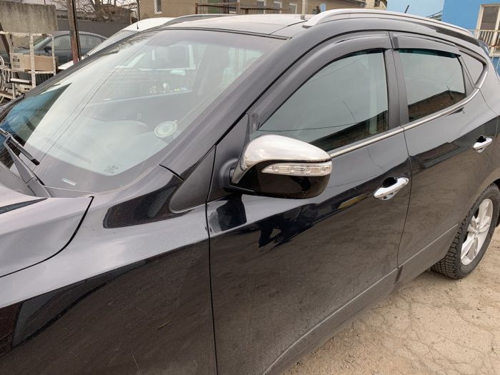Накладки на Зеркала (2 шт, Нержавейка) для Hyundai IX-35 2010-2015 гг