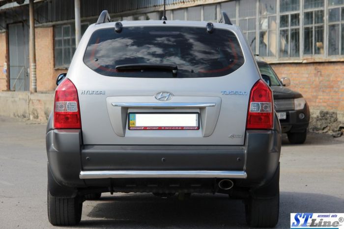 Задняя дуга AK002 (нерж. сталь) для Hyundai Tucson JM 2004- гг