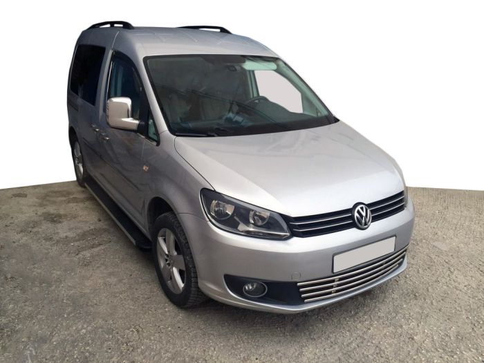 Хромированные Накладки на Зеркала (2 шт) Хромированный пластик для Volkswagen Caddy 2010-2015 гг