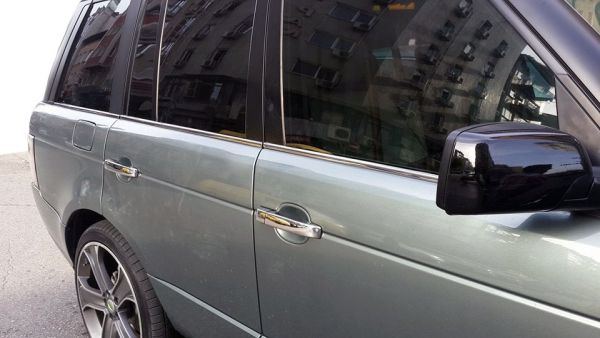 Окантовка стекол Нержавеющая сталь (6 шт) для Range Rover III L322 2002-2012 гг