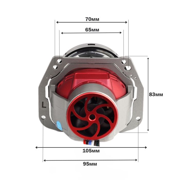 Комплект линз Infolight AFS BI-LED