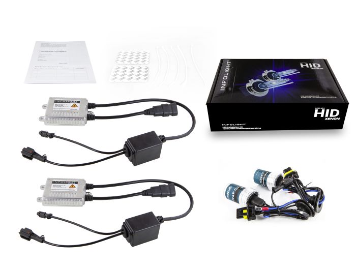 Комплект ксенона Infolight Expert +50% H27 6000K