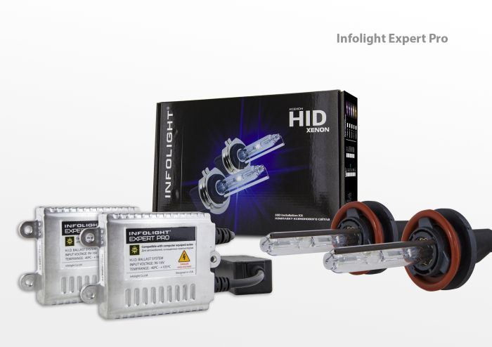 Комплект ксенона Infolight Expert Pro H11 5000К+обманка
