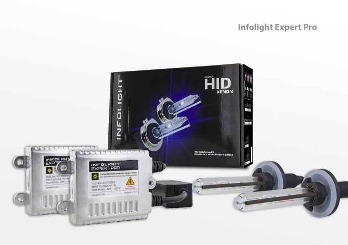 Комплект ксенона Infolight Expert Pro H27 4300K+обманка