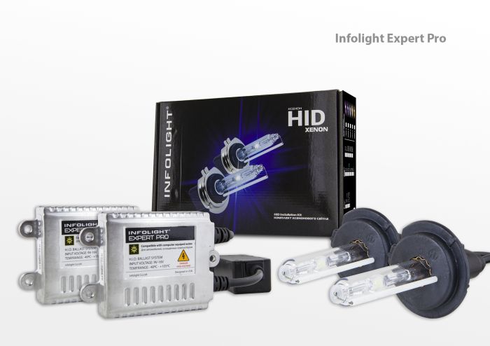 Комплект ксенона Infolight Expert Pro H7 6000К+обманка