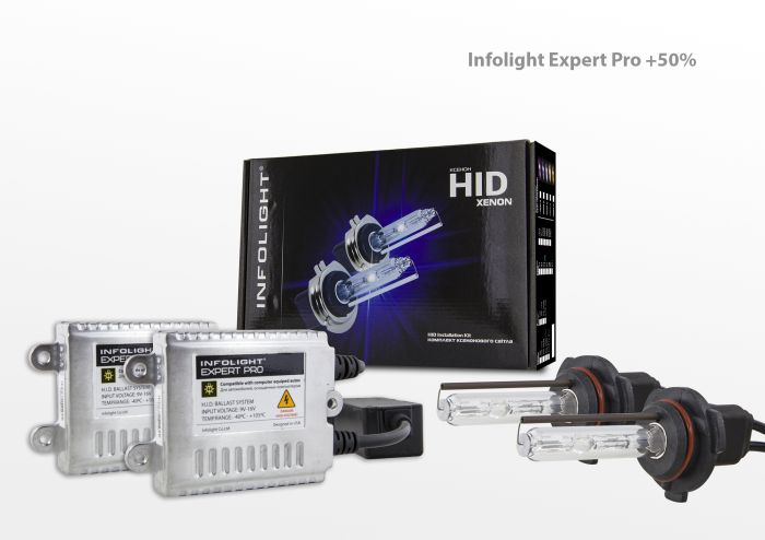 Комплект ксенона Infolight Expert Pro обманка HВ4 9006 6000K+50%