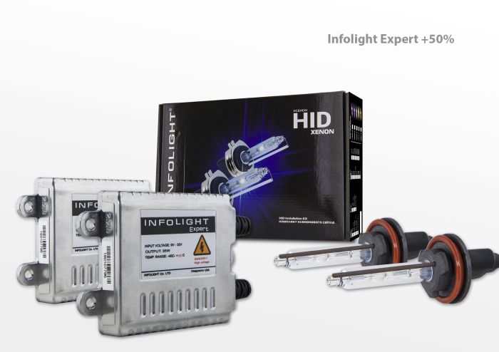 Комплект ксенона Infolight Expert +50% H 4300K