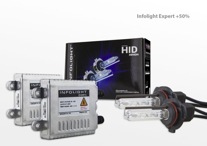 Комплект ксенона Infolight Expert +50% HB4 (9006) 6000K