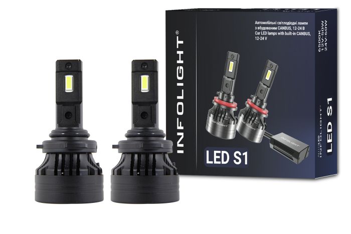 Комплект светодиодных ламп Infolight S1 9006 50W