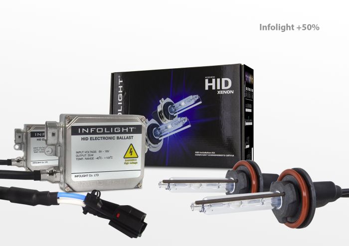 Комплект ксенона Infolight +50% H11 6000K