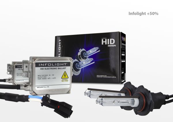 Комплект ксенона Infolight +50% HB3(9005) 4300K