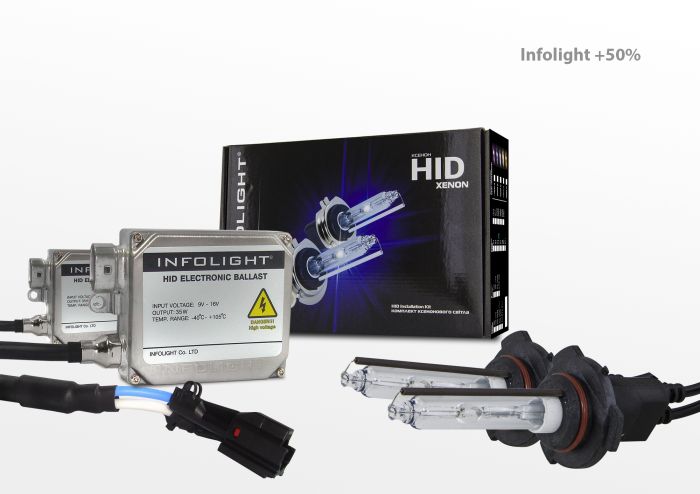 Комплект ксенона Infolight +50% HB3(9005) 4300K