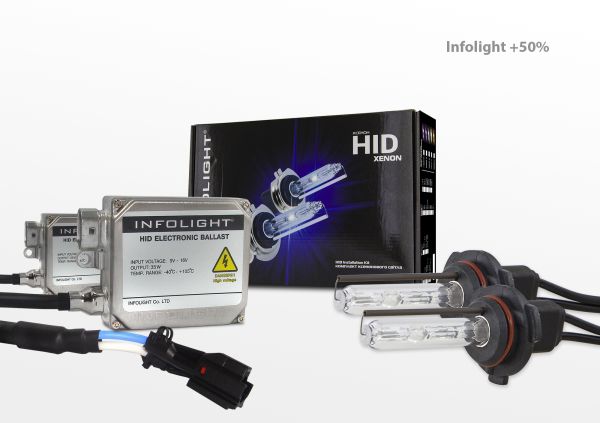 Комплект ксенона Infolight +50% HB4(9006) 6000K